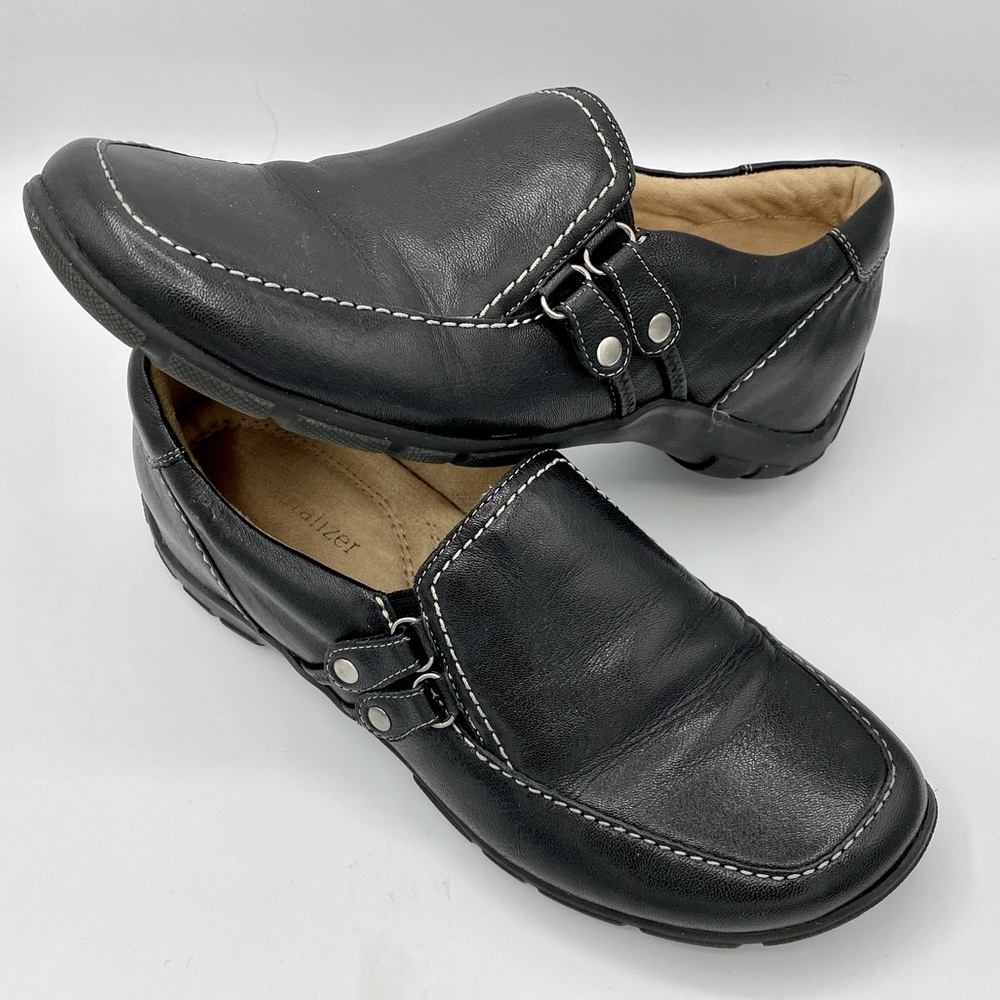 Naturalizer Black Leather Shoes